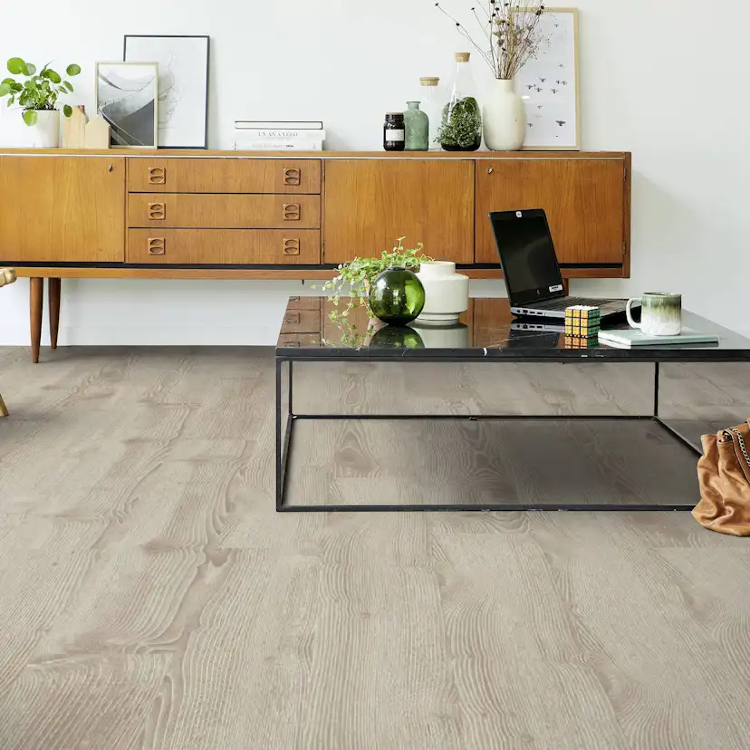 Vinylklick Tarkett iD inspiration Click Solid 55 Scan Oak-Md Beige
