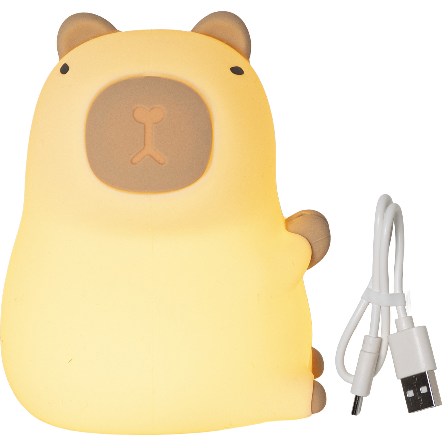 LED-Nattlampa Star Trading Functional Capybara USB