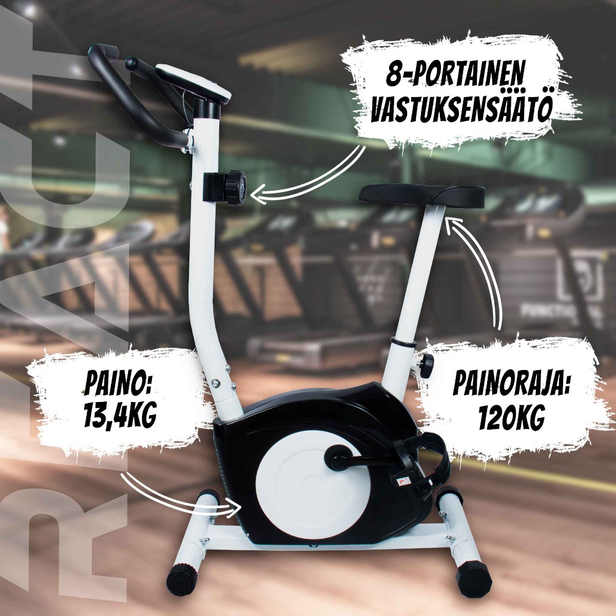 Motionscykel React V2 Med Magnetmotstånd