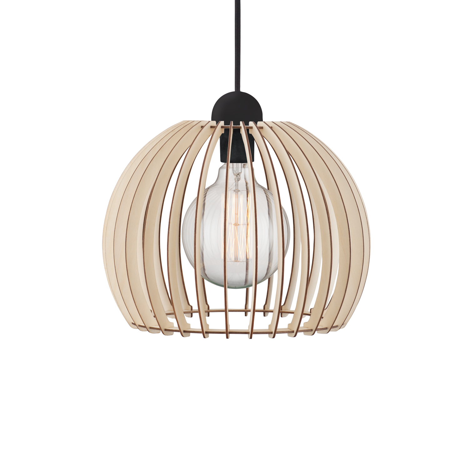 Taklampa Nordlux Chino E27 Trä