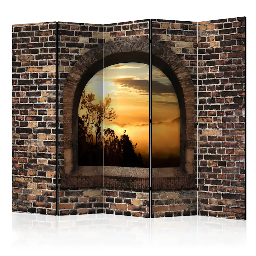 Rumsavdelare Skärmvägg Arkiio Stony Window Morning Mist II 225x172 cm