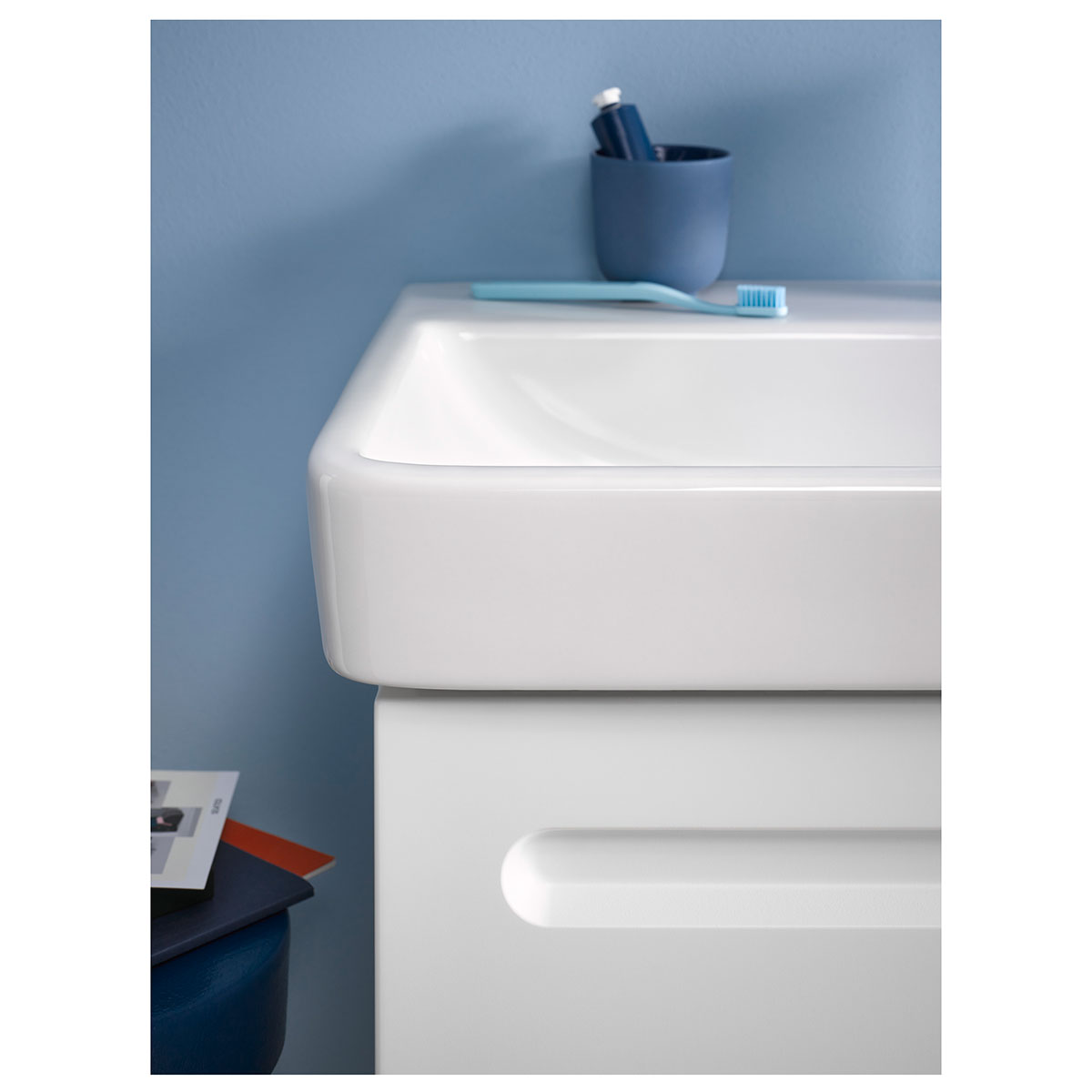 Tvättställsskåp Duravit No.1 Lucka med Tvättställ
