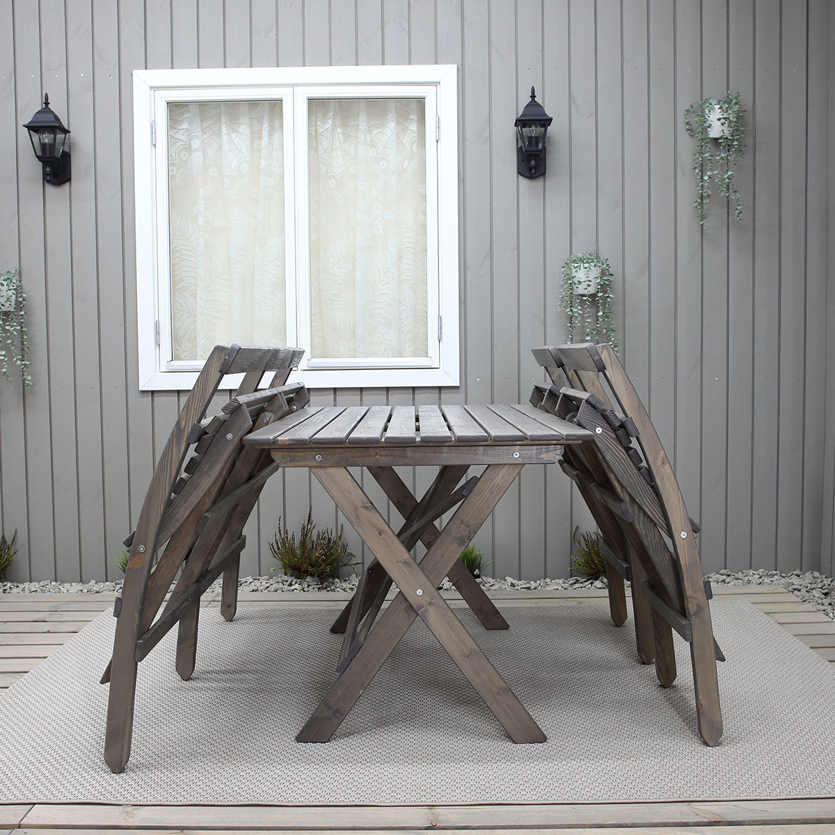 Klappstol Baltic Garden Knohult 2-pack