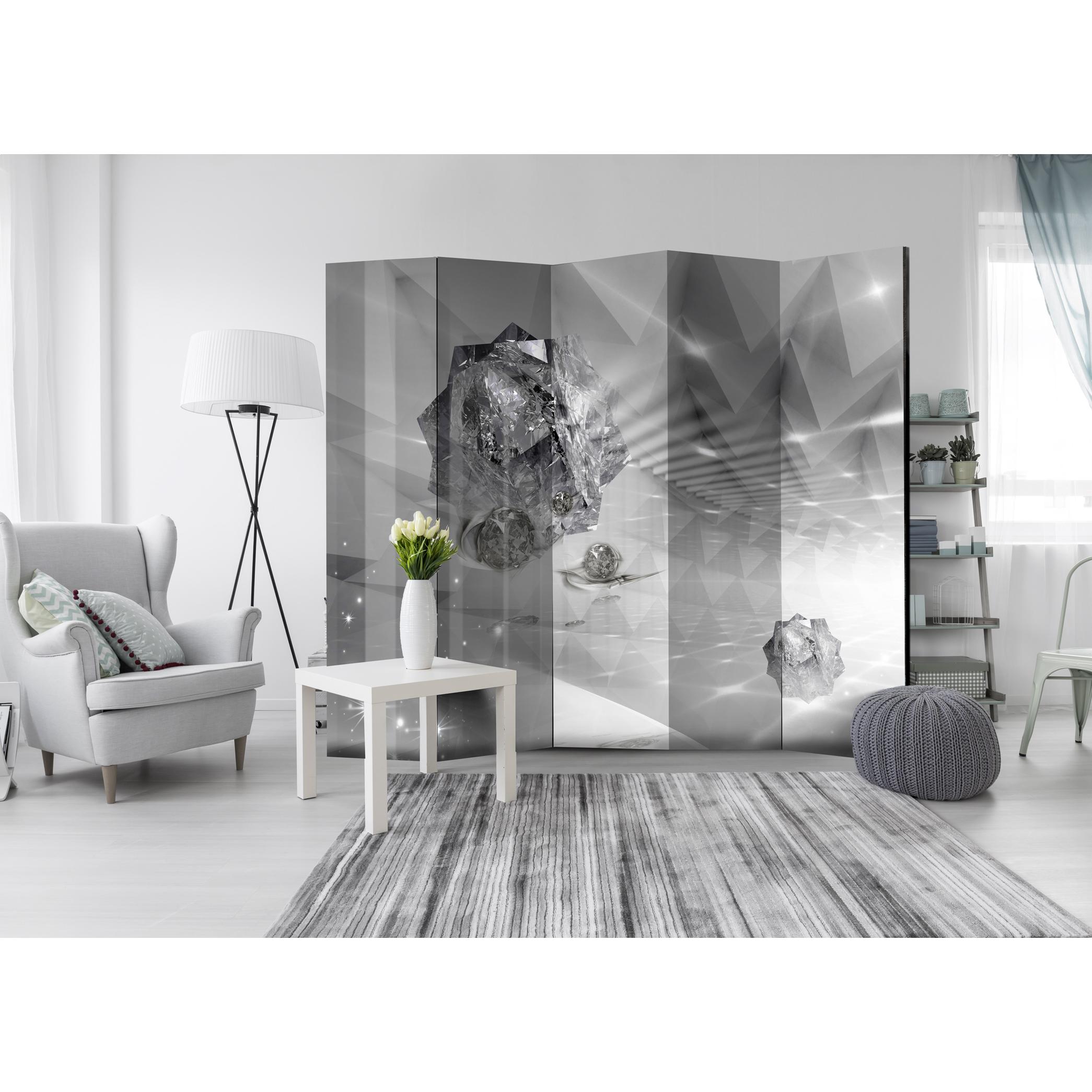 Rumsavdelare Skärmvägg Arkiio Abstract Greyness II 225x172 cm