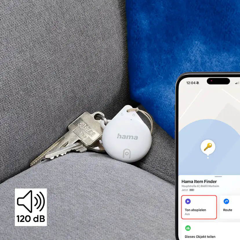 Föremålssökare Hama För Apple Find My App Bluetooth