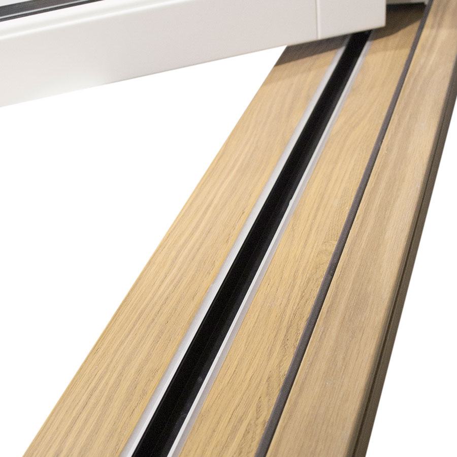 Vikdörr Vilenta Åre Trä/Aluminium 6-Delat