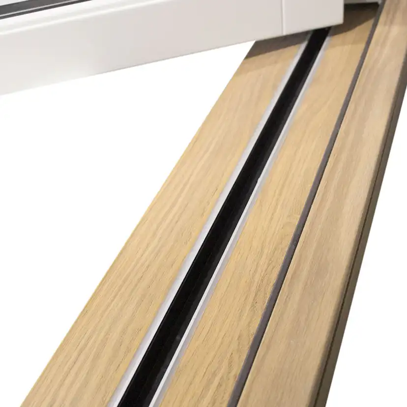 Vikdörr Vilenta Åre Trä/Aluminium 3-Delat