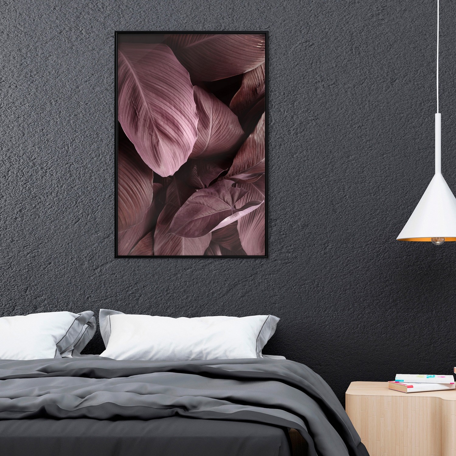 Poster Artgeist Affisch Velvet Leaves