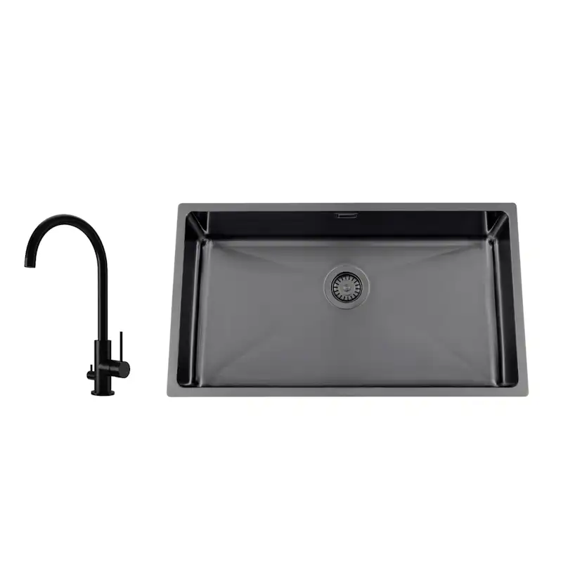 Diskho Nordic Tech Titan 730 X med Köksblandare Steel Equip D