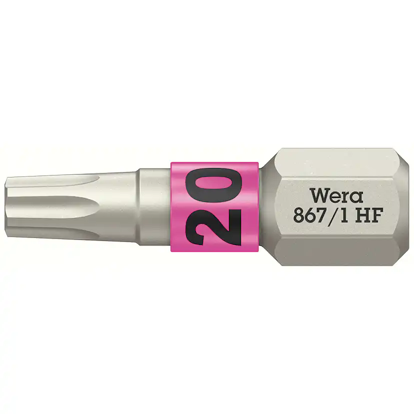 Bits Wera 867/1 Torx Hf Längd 25Mm Hållarfunktion