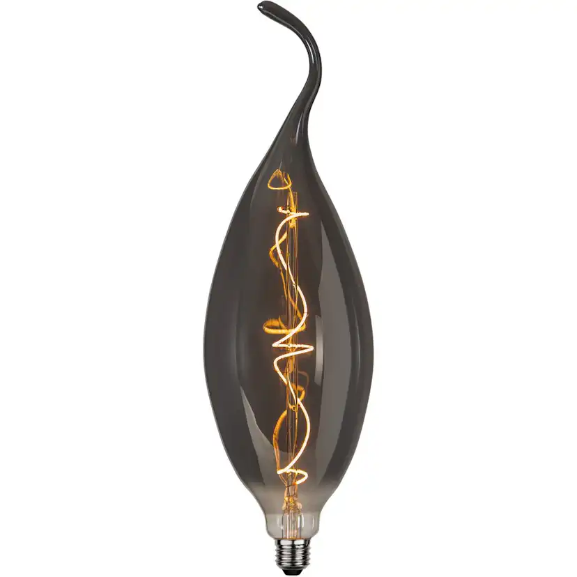 LED-lampa Star Trading Filament E27 C125 Industrial Vintage Dimbar