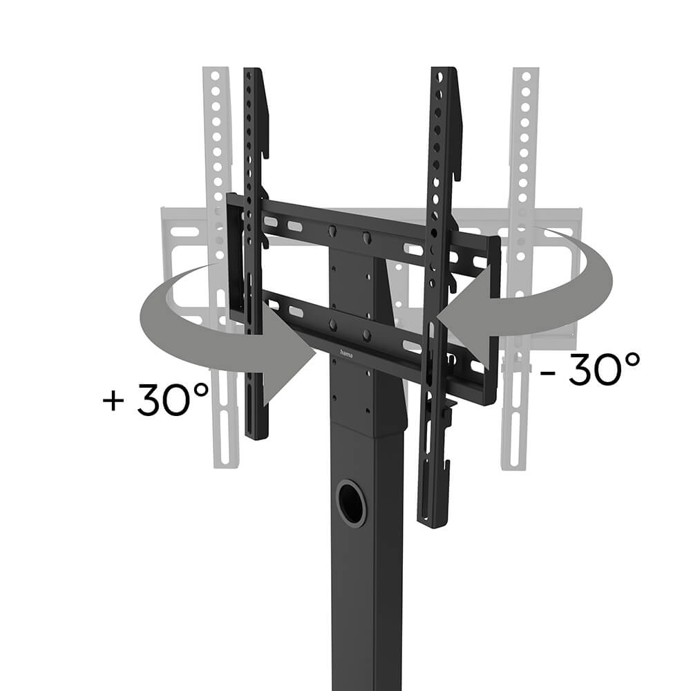 TV-stativ Hama Upp Till 65 tum VESA 400x400 Svart