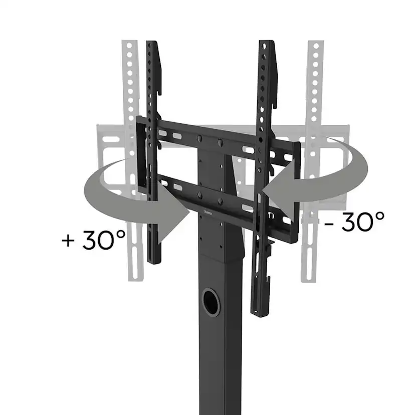 TV-stativ Hama Upp Till 65 tum VESA 400x400 Svart
