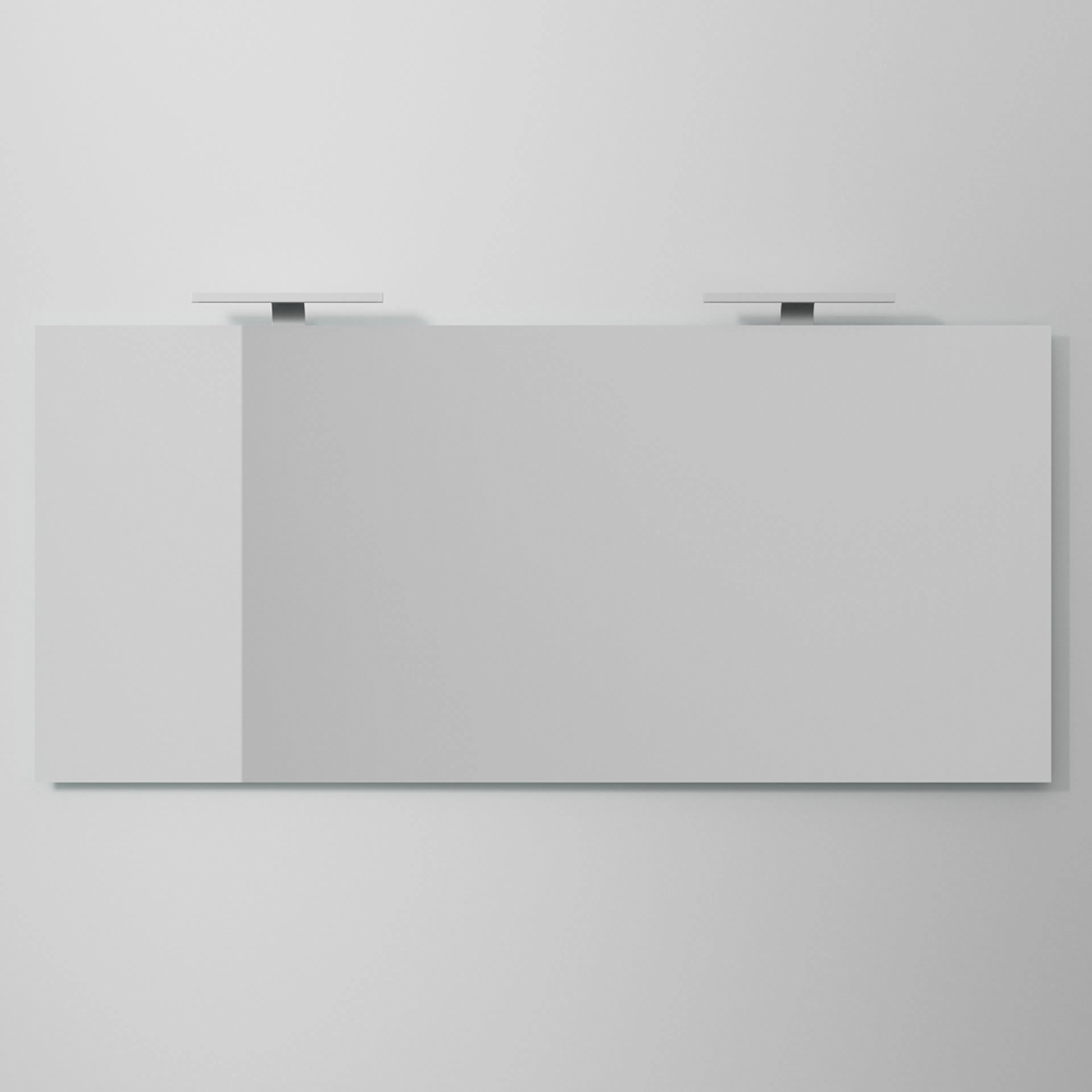 Spegel Feel 160 2st LEDArmatur, Underbelysning Bredd: 1600mm