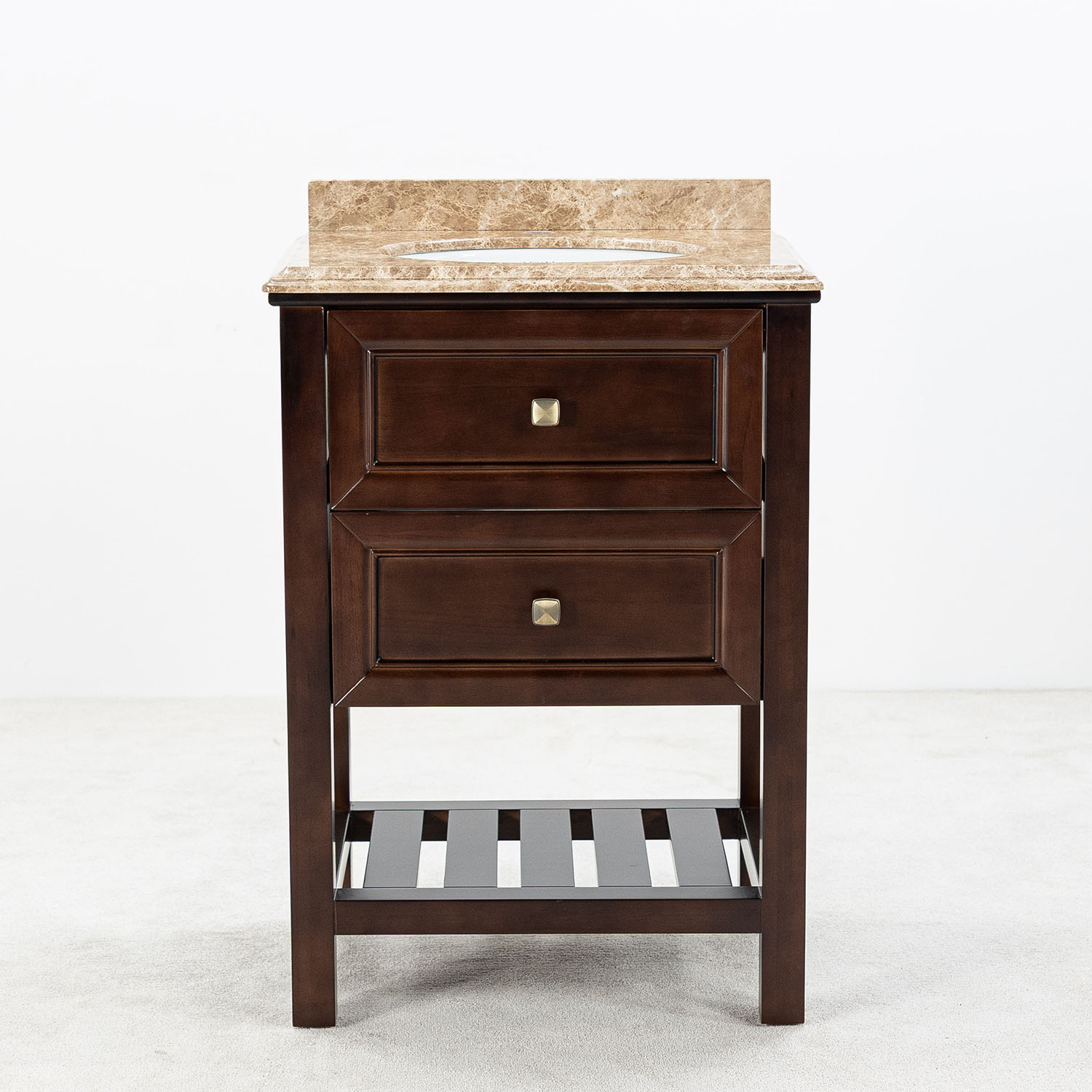 Tvättställsskåp Vesani Utah Beige Marmor