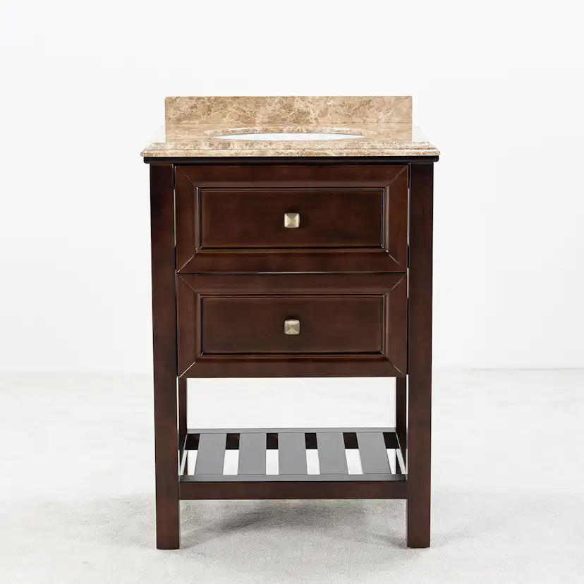 Tvättställsskåp Vesani Utah Beige Marmor