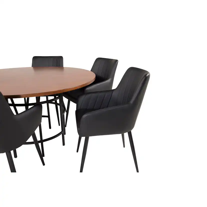 Matgrupp Venture Home Copenhagen med 6st Comfort Stolar
