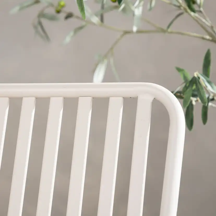 Peking Bench/sofa Aluminium - Beige / Beige
