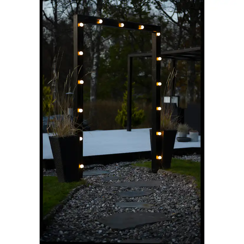 Ljusslinga Gnojsö Konstsmide Startset 20st LED-opallampor Varmvit Utomhus