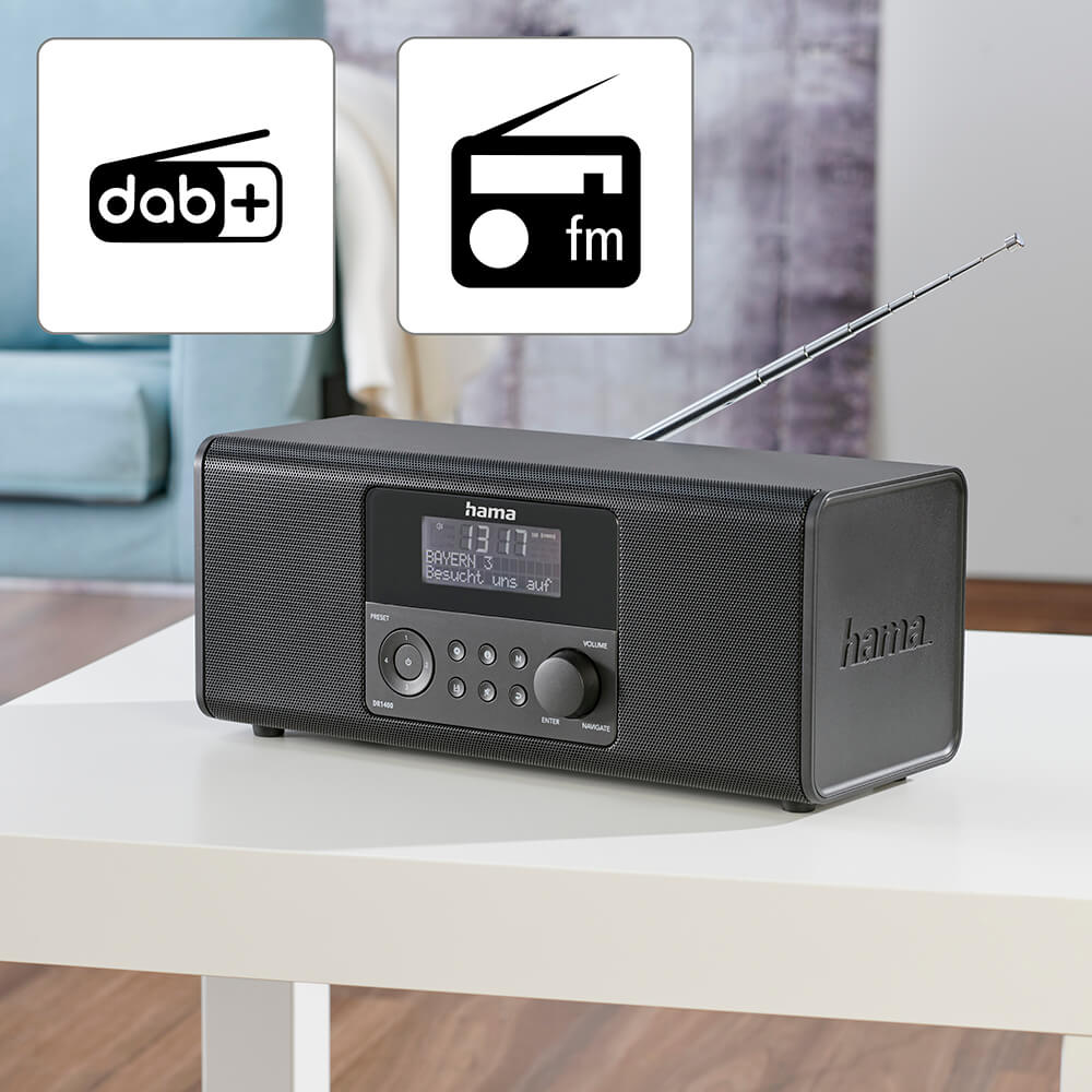 Radio Hama FM/DAB/DAB+ DR1400