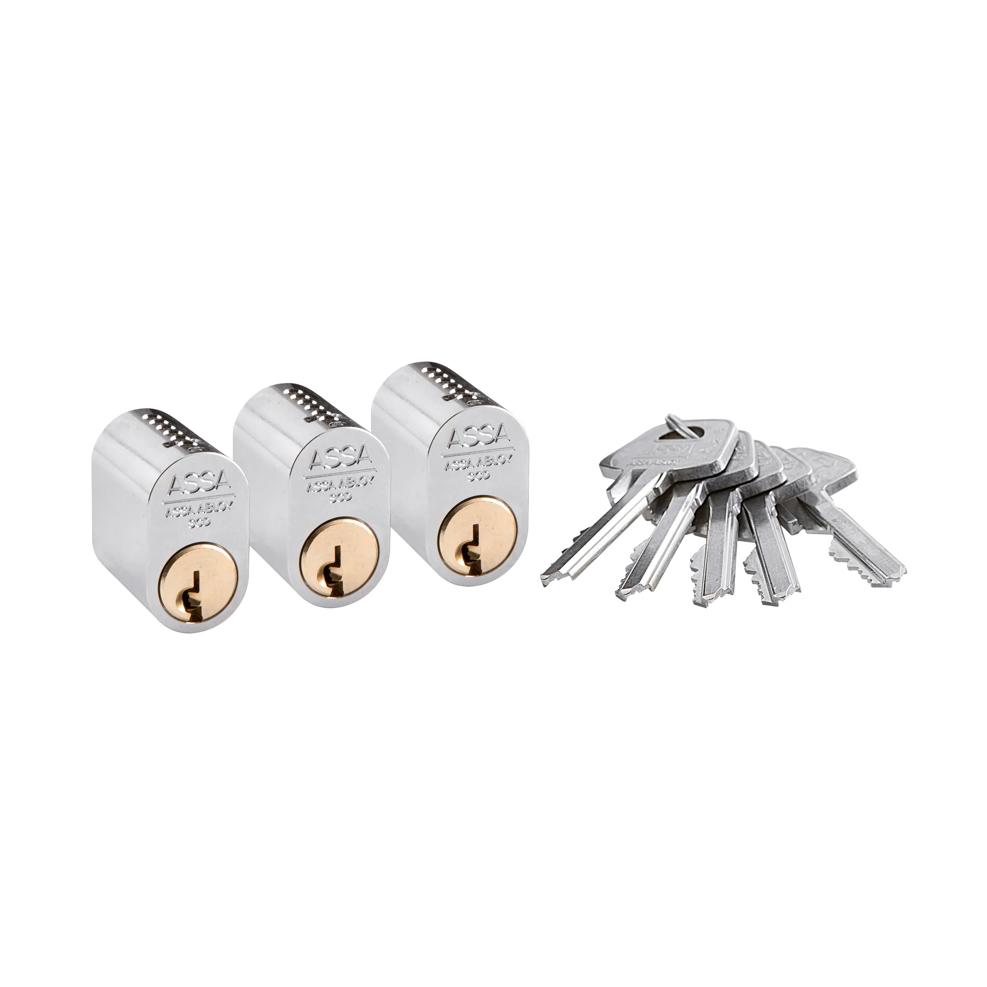 Cylinder ASSA Abloy 0301 Lika Låsning