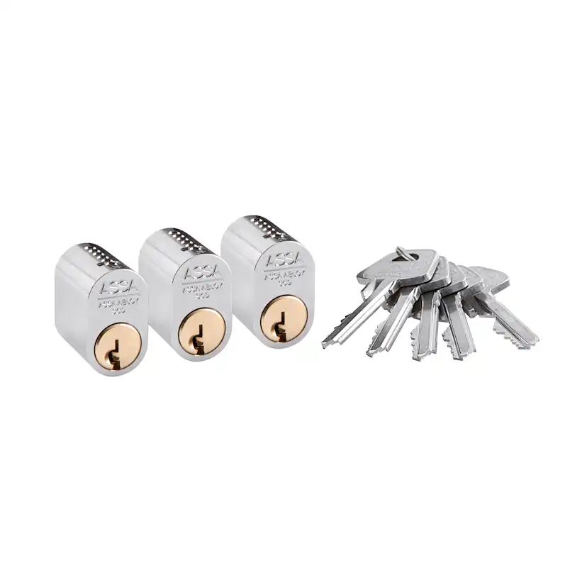Cylinder ASSA Abloy 0301 Lika Låsning