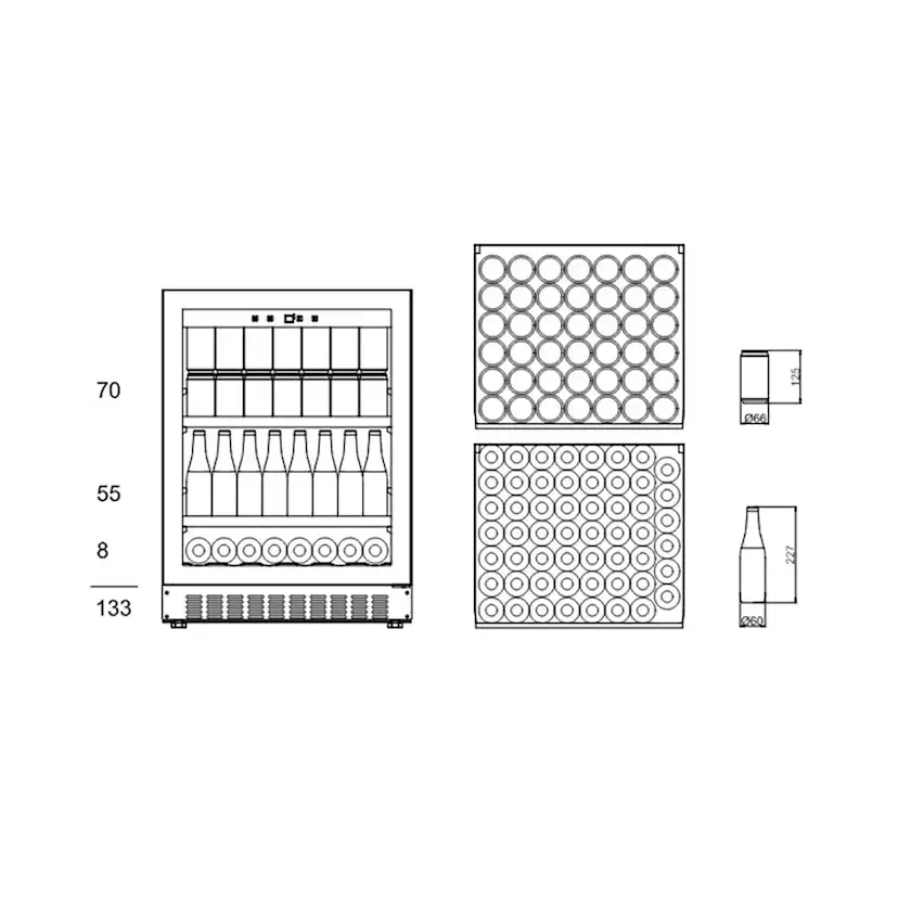 Ölkyl mQuvée BeerServer 60 cm BS60-700