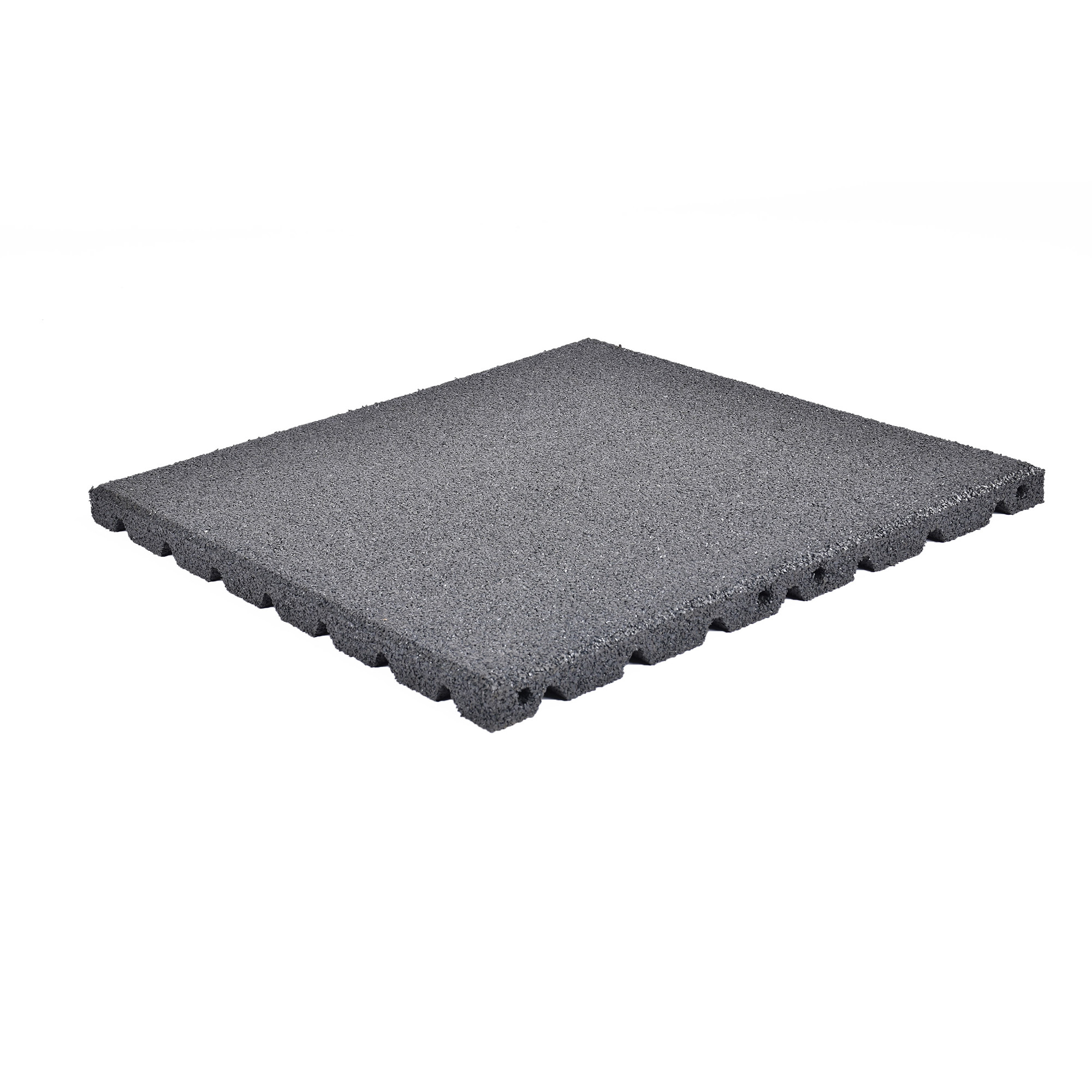 Gummiplatta Nordic Play 500x500x30 Grå