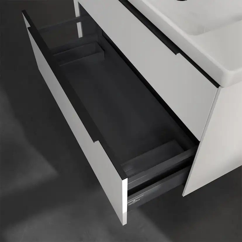 Tvättställsskåp Villeroy & Boch Subway 3.0 med 2 Lådor