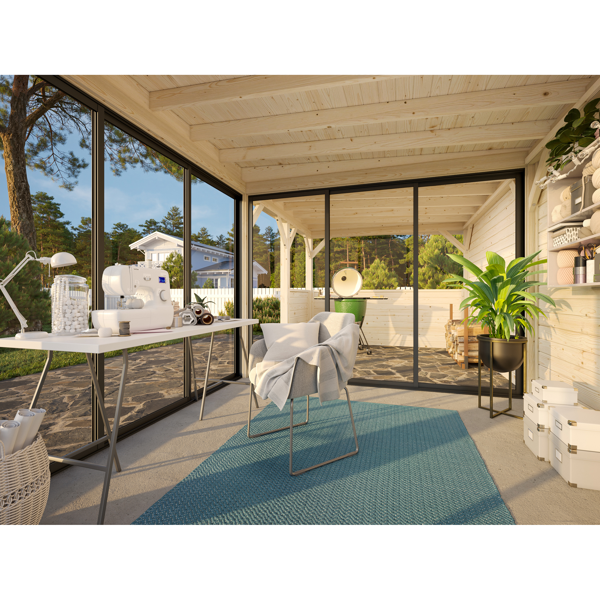 Uterum Palmako Lenna 24,9 m2 Set 409 Slide