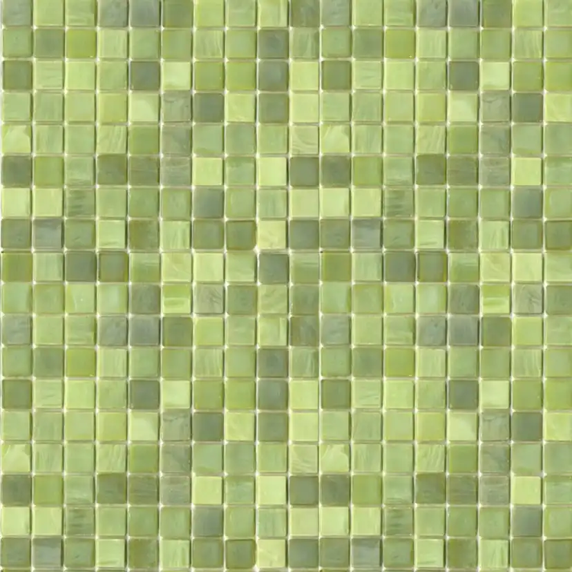 Mosaik Konradssons Sicis Nat Lichen Grön 1,5x1,5 cm