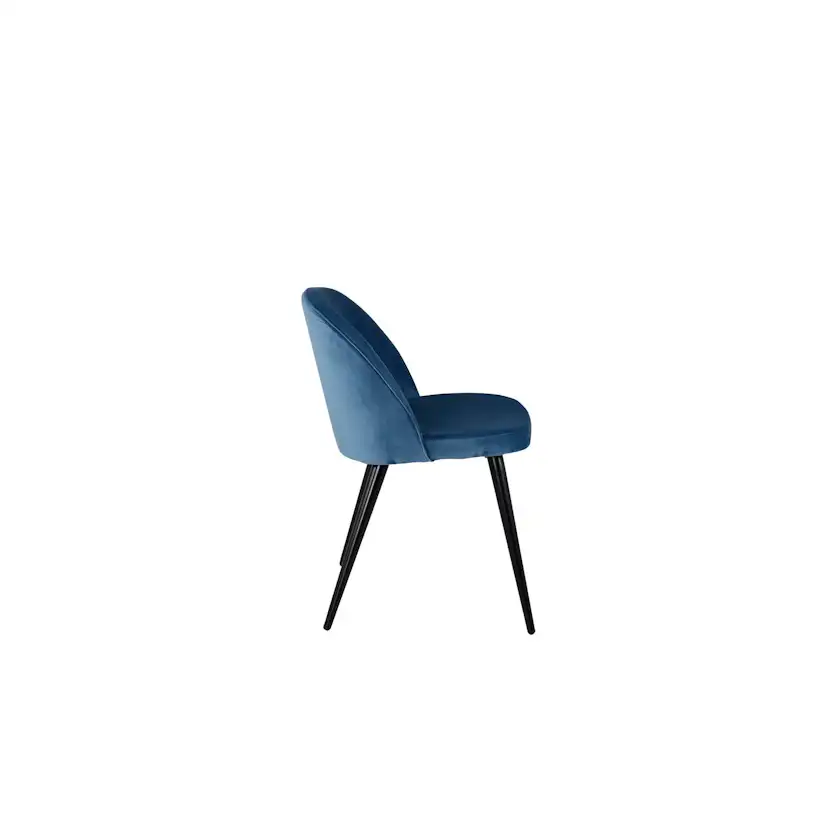 Matstol Venture Home Velvet Svart Ben