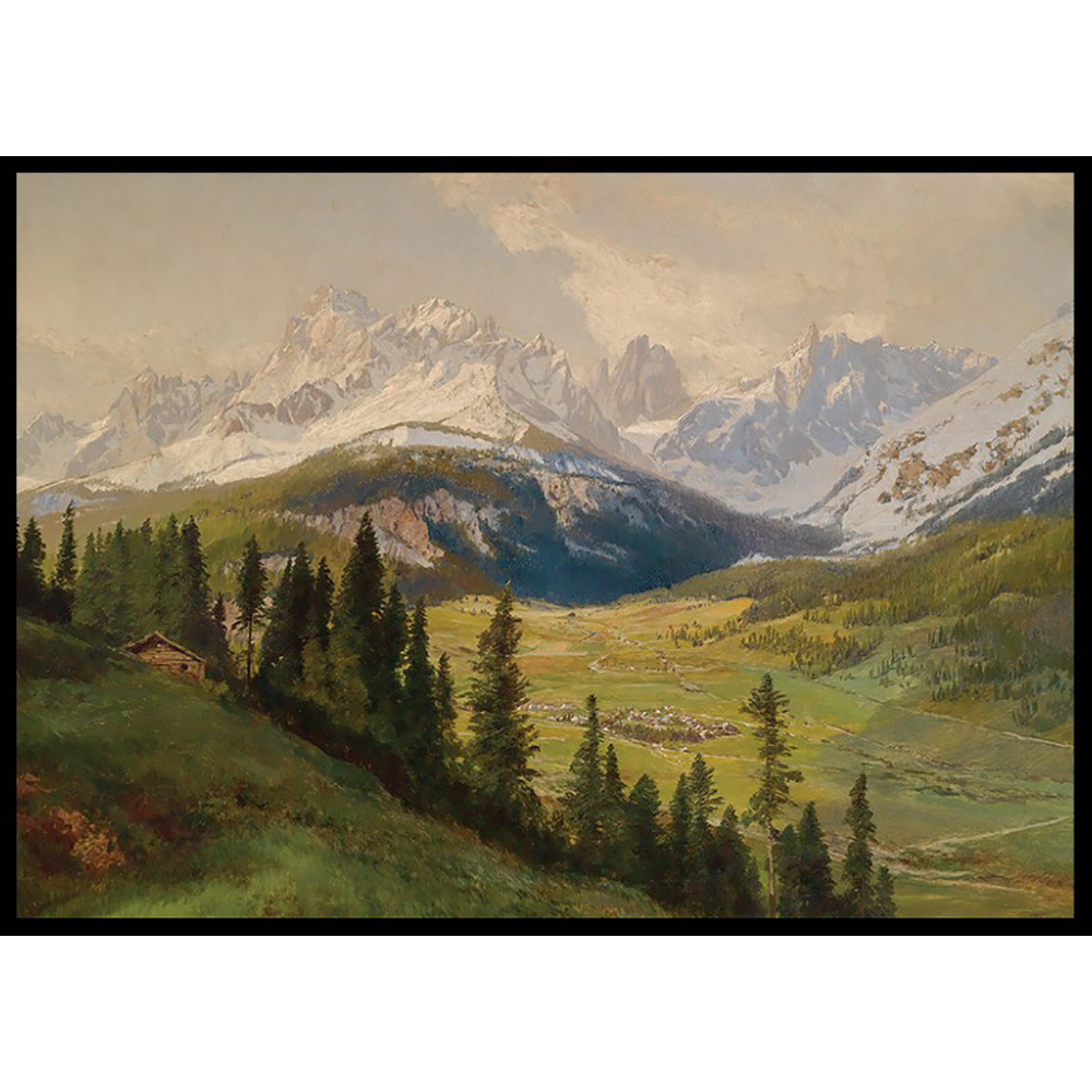 Poster Gallerix View From Mount Helm By Konrad Petrides