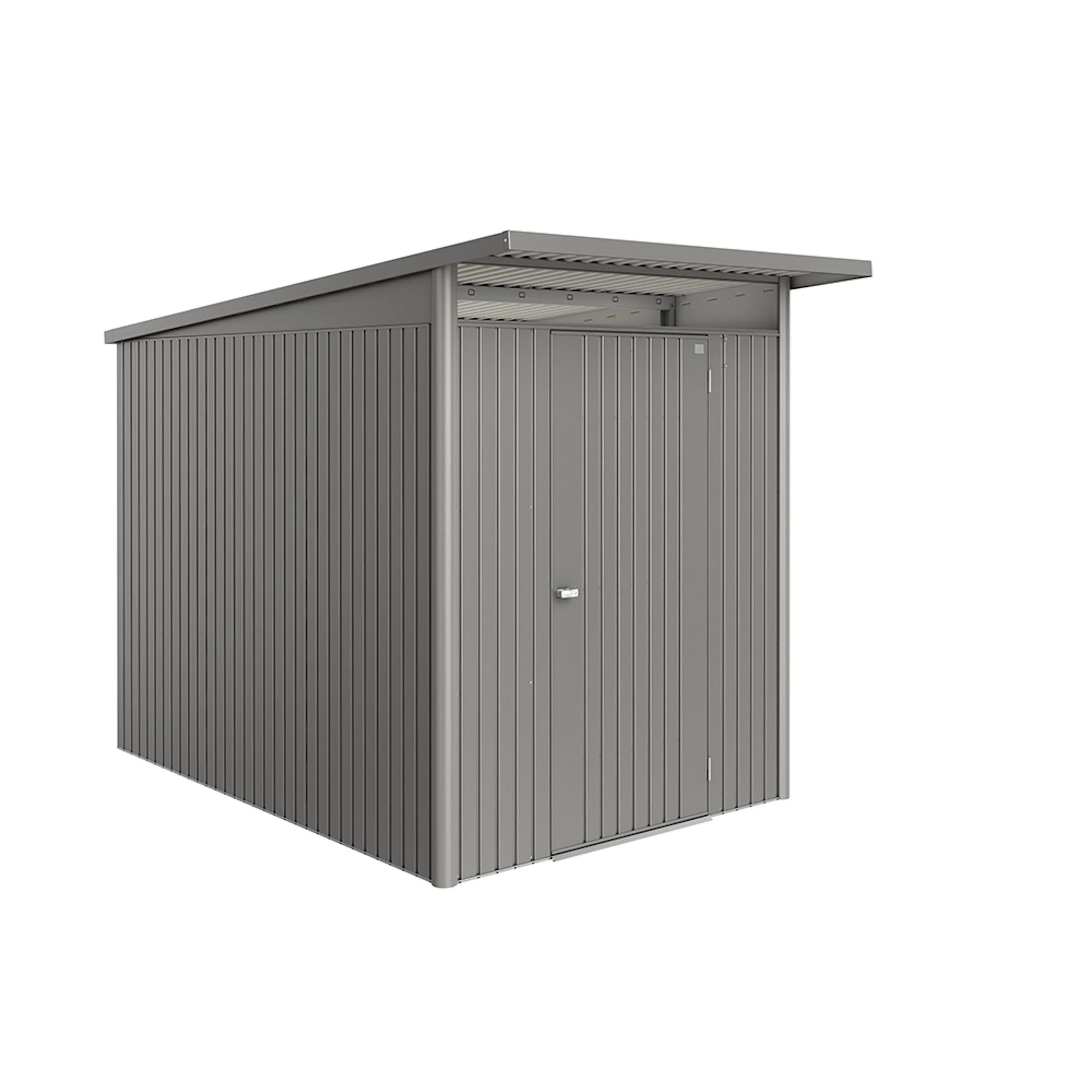 Redskapsbod Biohort Avantgarde Eco A3 Metallic Kvartsgrå Standarddörr