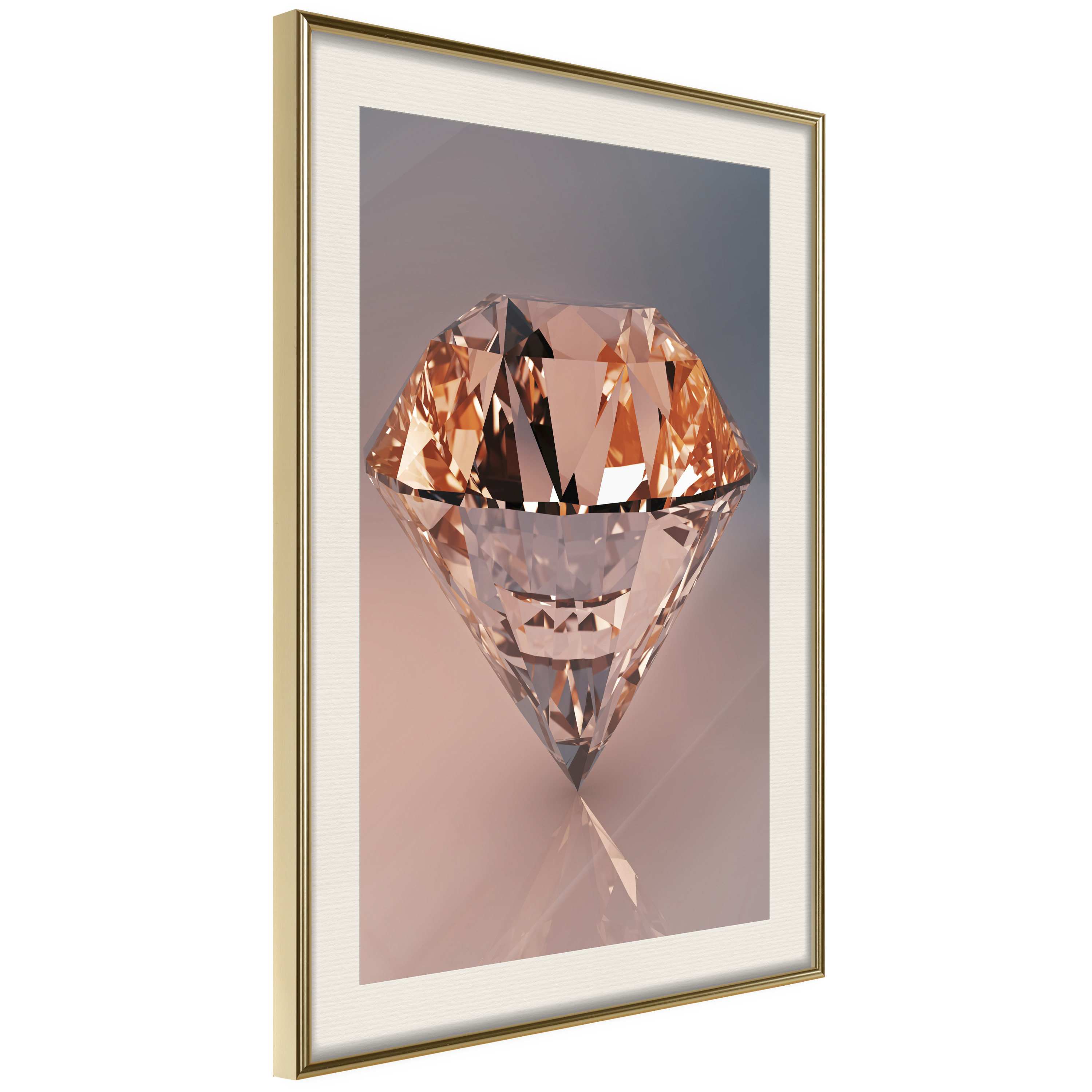 Poster Artgeist Affisch Costly Diamond