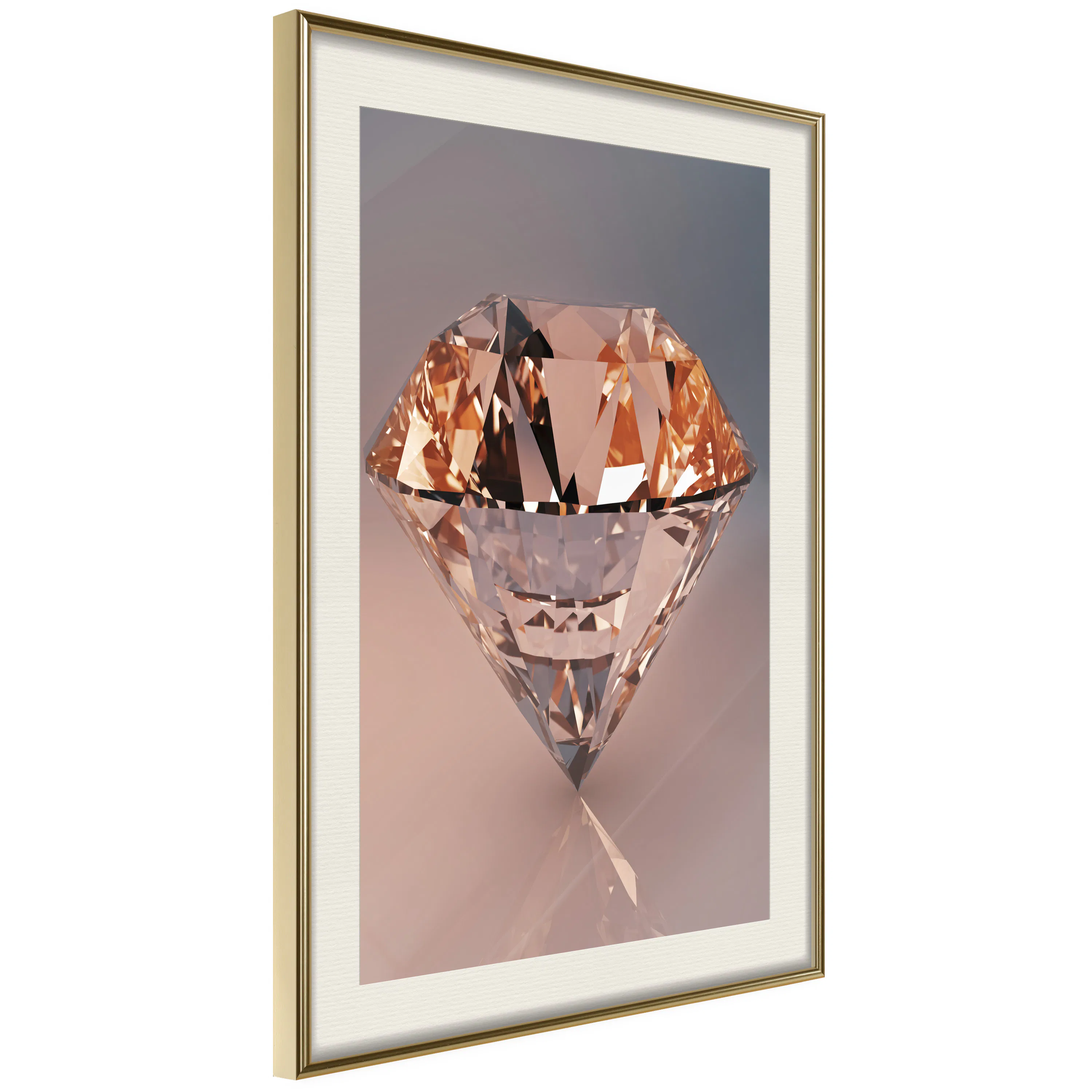 Poster Artgeist Affisch Costly Diamond