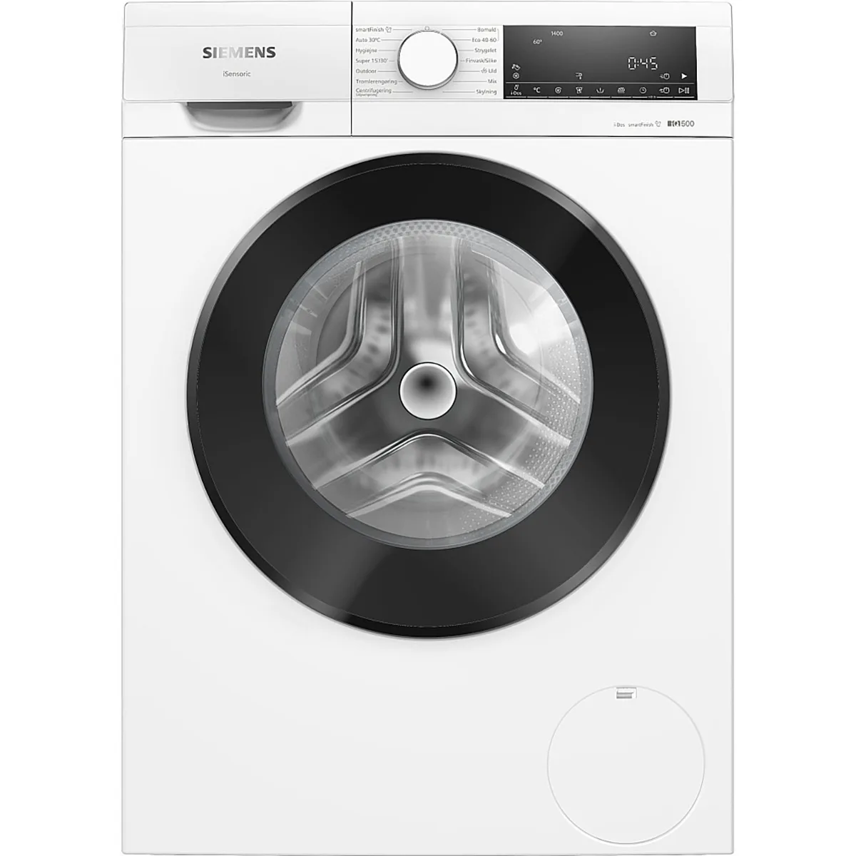 Frontmatad Tvättmaskin Siemens WG44G2FWDN iQ500 Vit med Doseringsystem