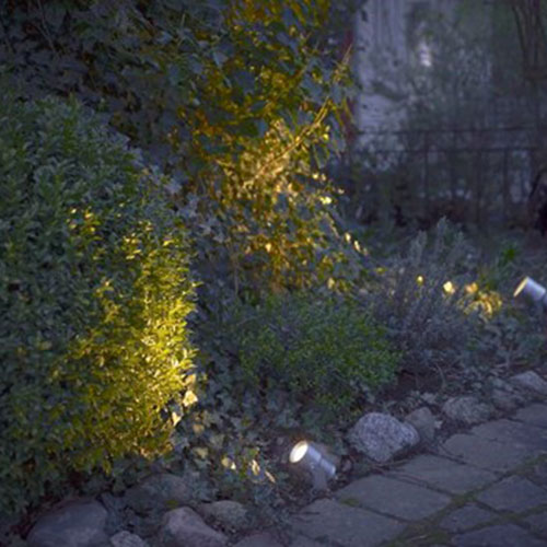 Spotlight Hide-a-lite It Multi 3 LED Utebelysning Nickel