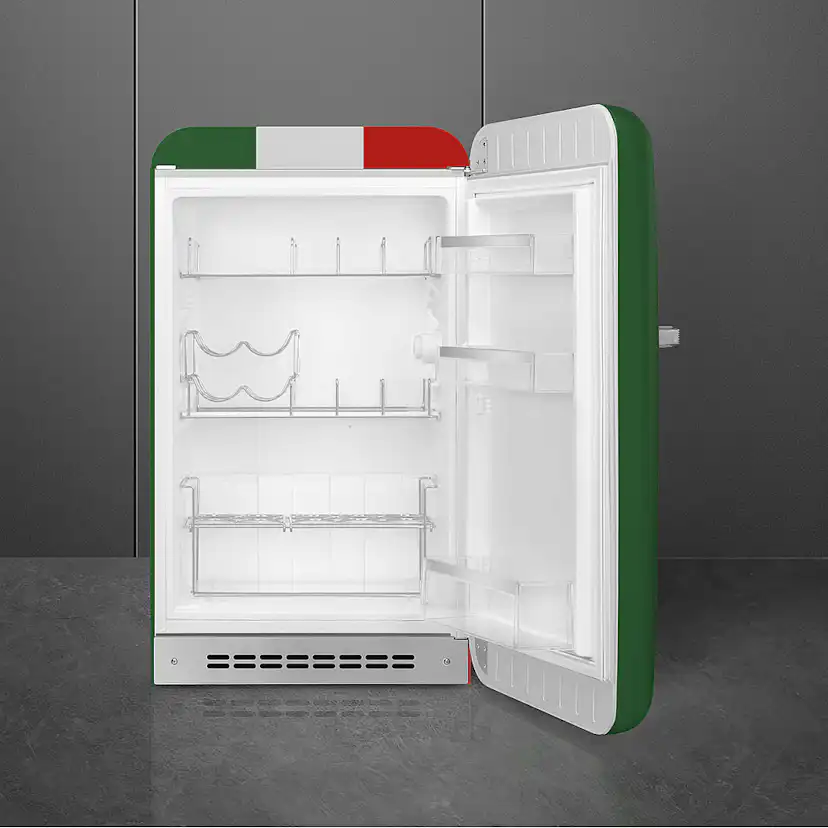 Kylskåp Smeg FAB10HRDIT6 50's Style med Italienska Flaggan