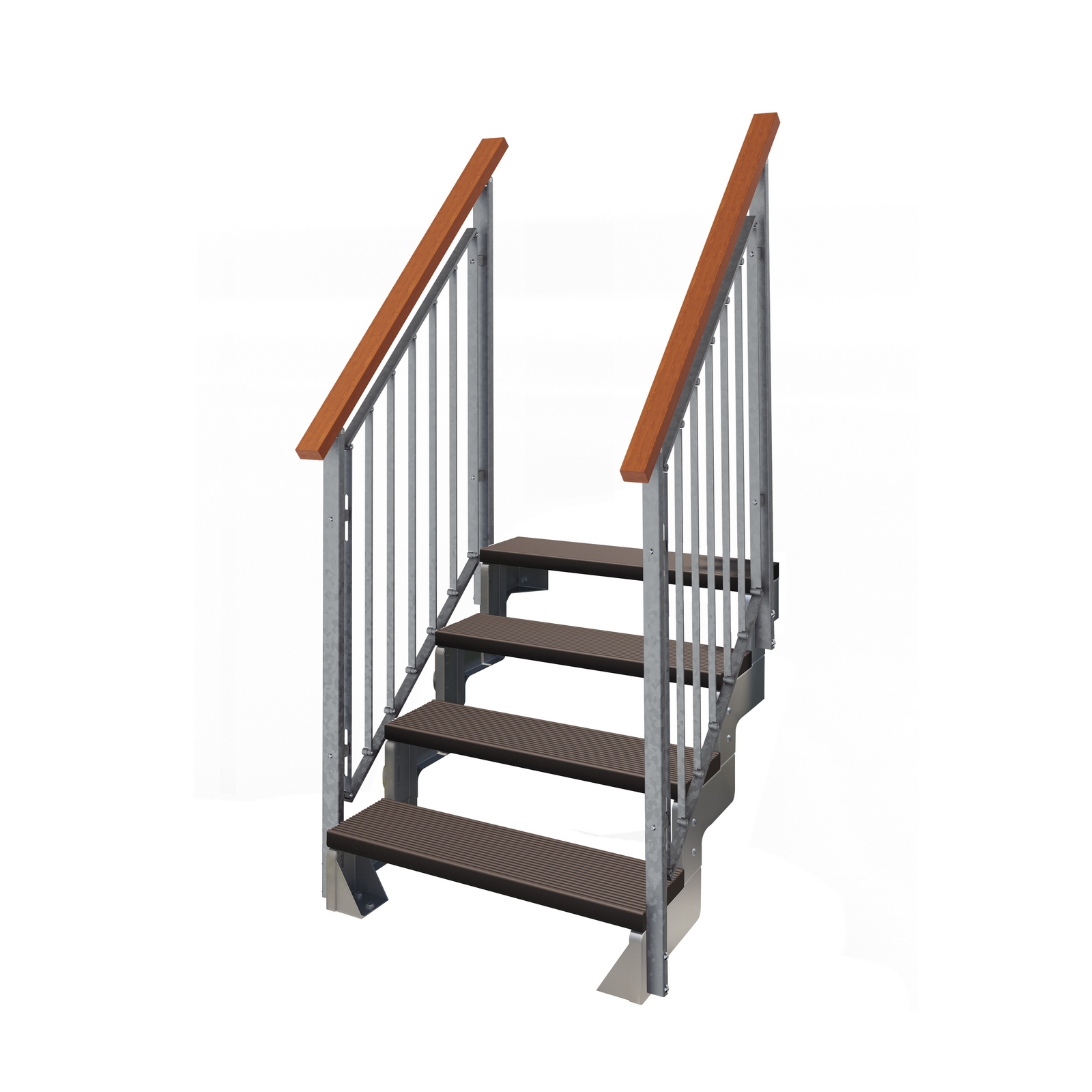 Trädgårdstrappa Dolle Gardentop Trimax med Nordic Räcke