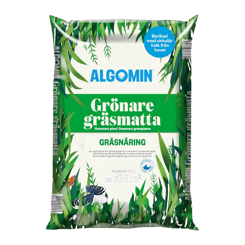 Gräsmattegödsel Algomin Grönare Gräsmatta 13 kg