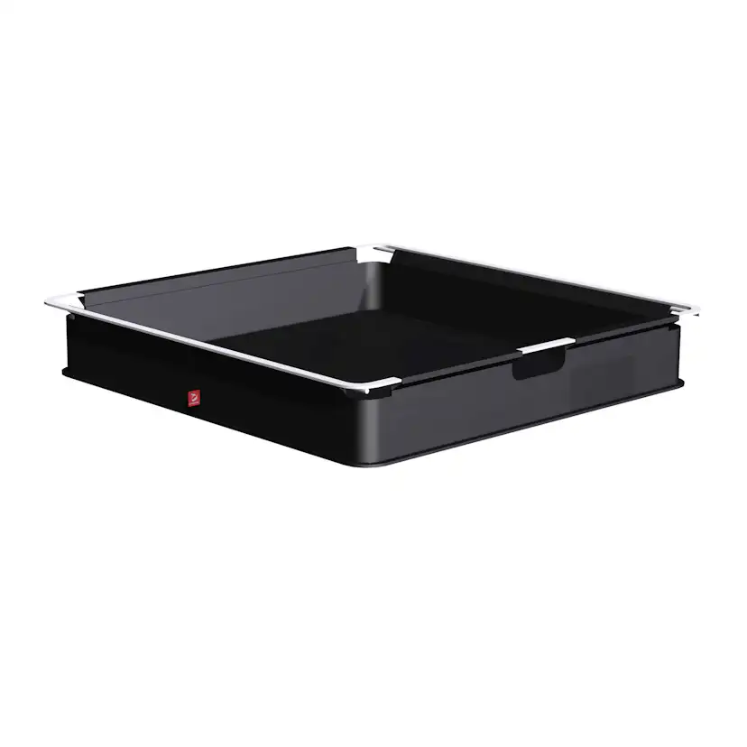 Tygback Lundbergs Wide Svart 527 mm