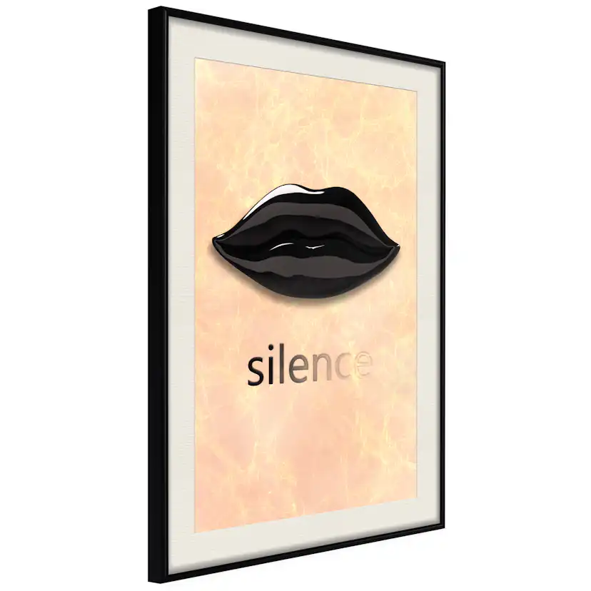 Poster Artgeist Affisch Sweet Silence