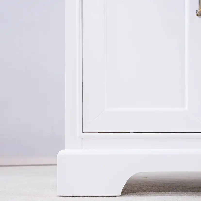 Tvättställsskåp Vesani Wyoming Dubbel Beige Marmor