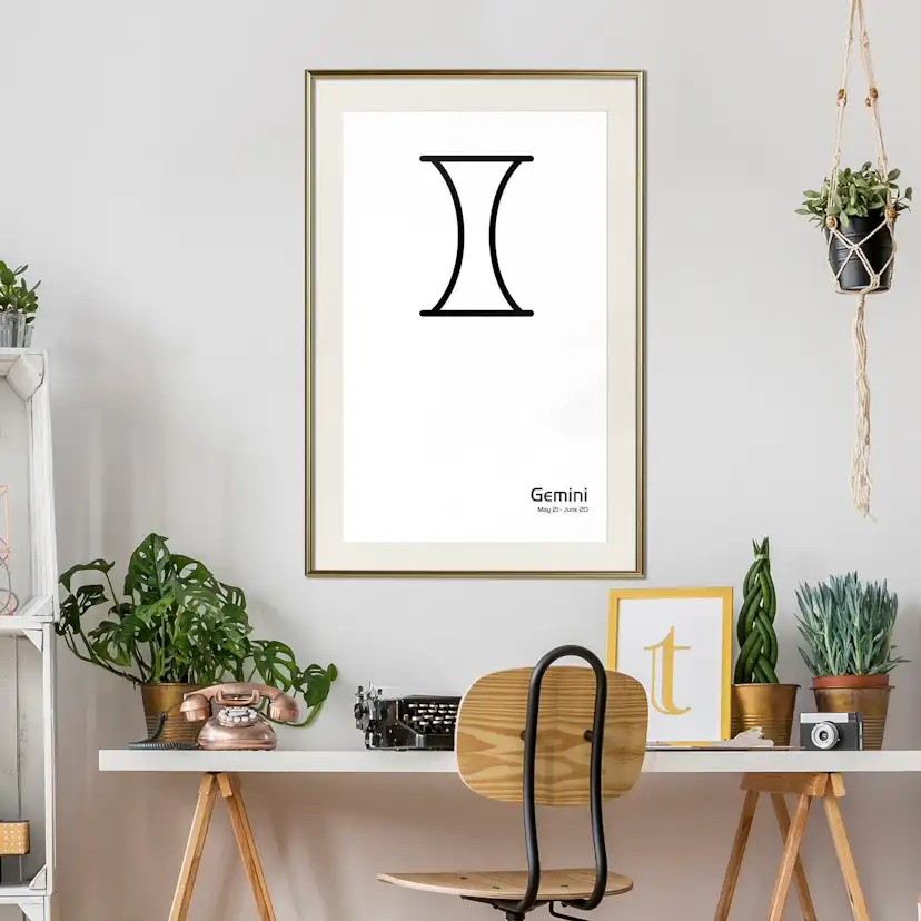 Poster Artgeist Affisch Gemini