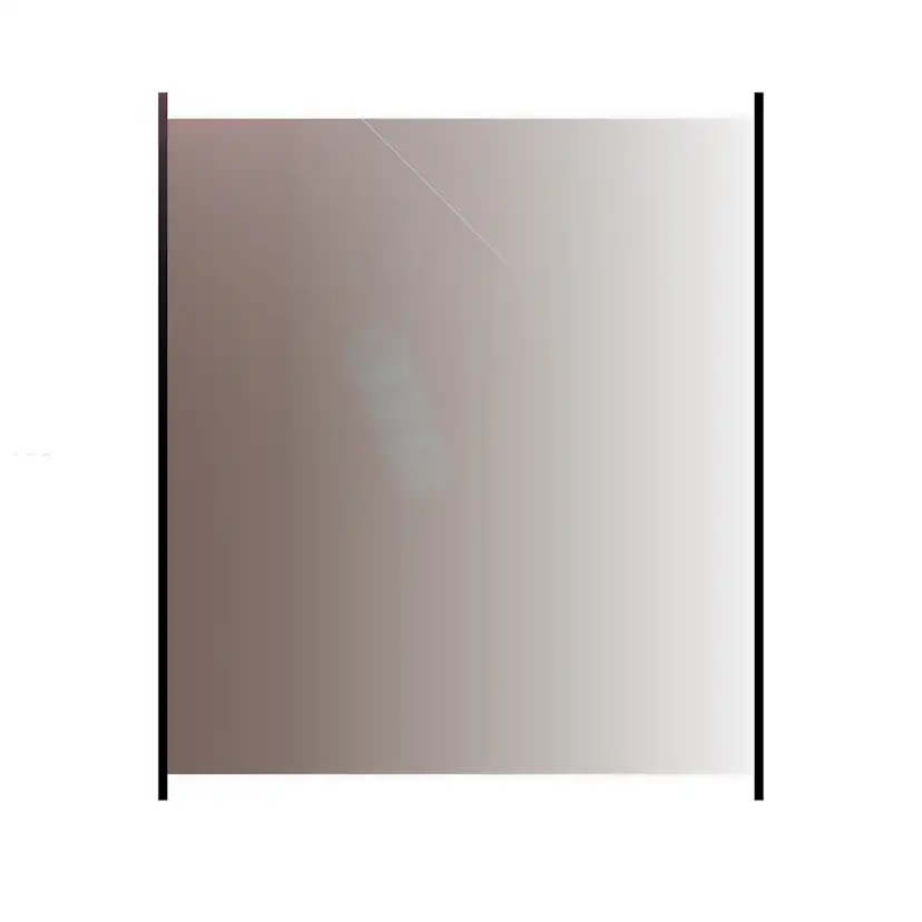 Glasstaket Hortus med Aluminiumskena Rökfärgat 90x100