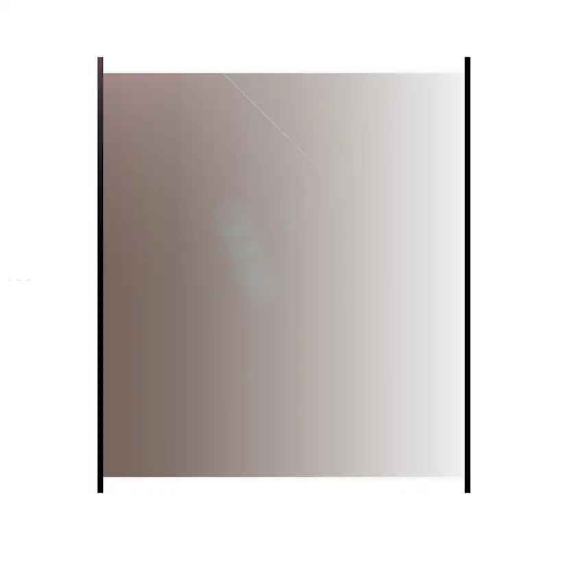 Glasstaket Hortus med Aluminiumskena Rökfärgat 90x100
