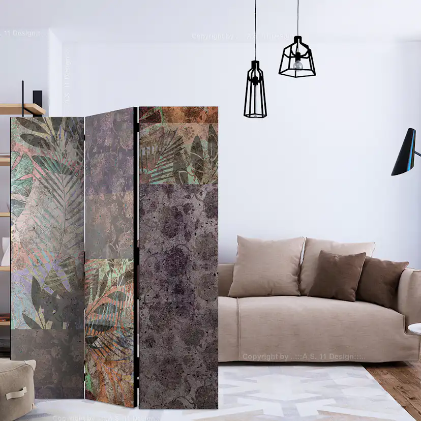 Rumsavdelare Skärmvägg Arkiio Concrete Garden 135x172 cm