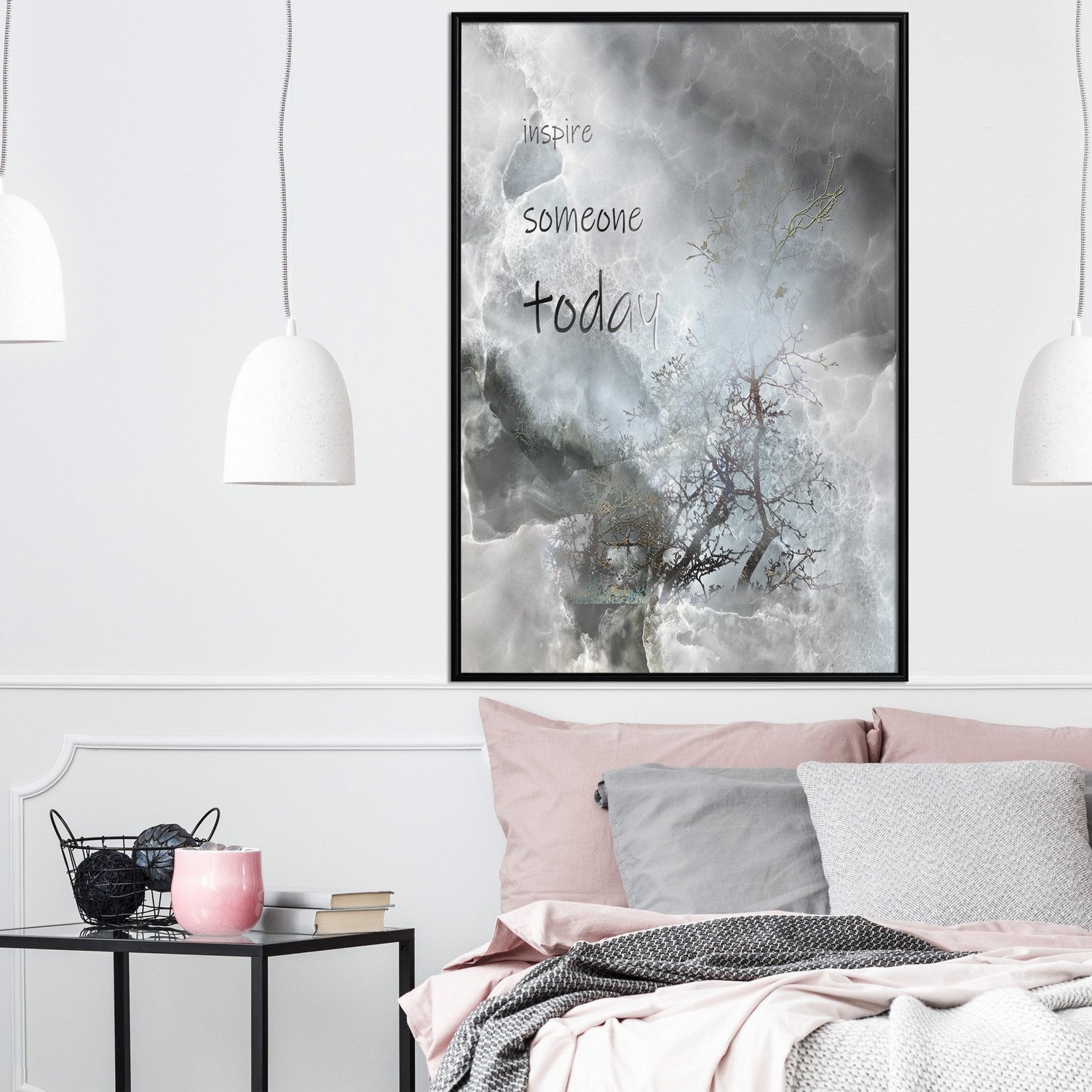 Poster Artgeist Affisch Inspire Someone Today