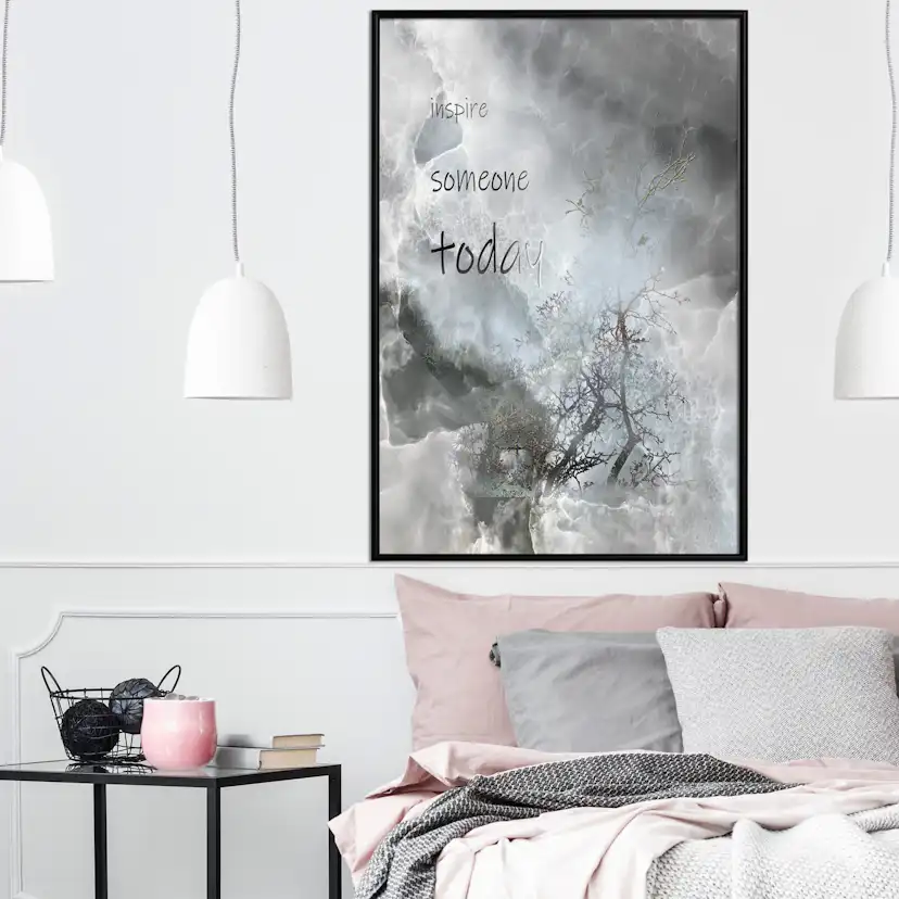 Poster Artgeist Affisch Inspire Someone Today